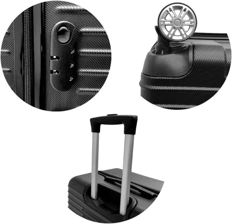 JUEGO 3 MALETAS DE VIAJE MS636